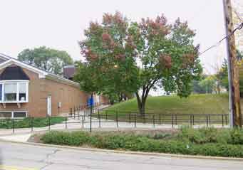 Here is the exact photo location as the photo on the left. This photo was taken in 2005. Notice the telephone pole on the far right of each photo.