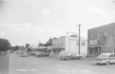 Lisle historic downtown